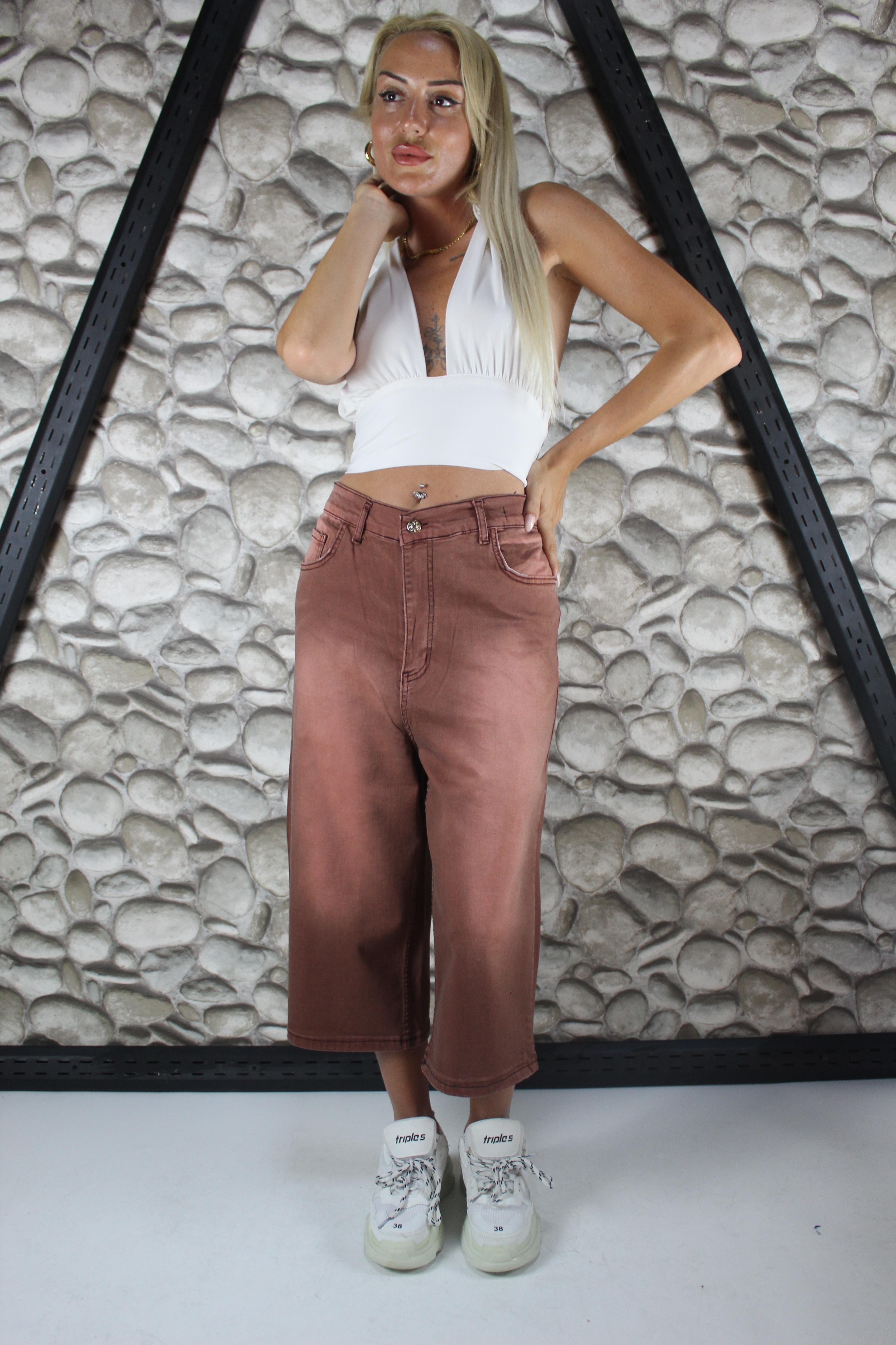 unisex likralı baggy şortolon