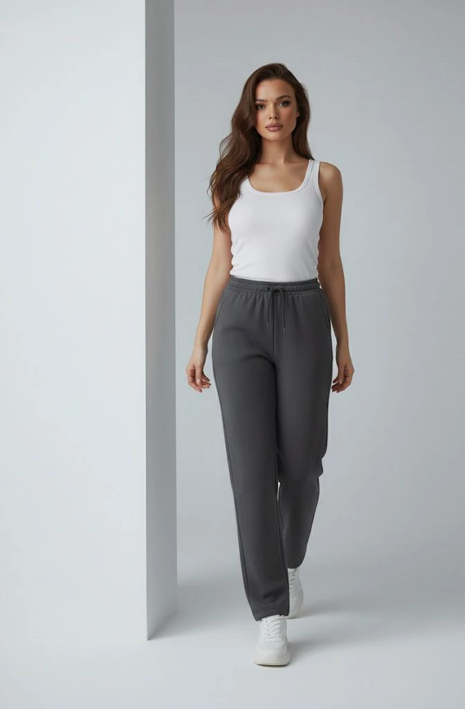 3 İPLİK ŞARDONLU EŞOFMAN ALTI PANTOLON