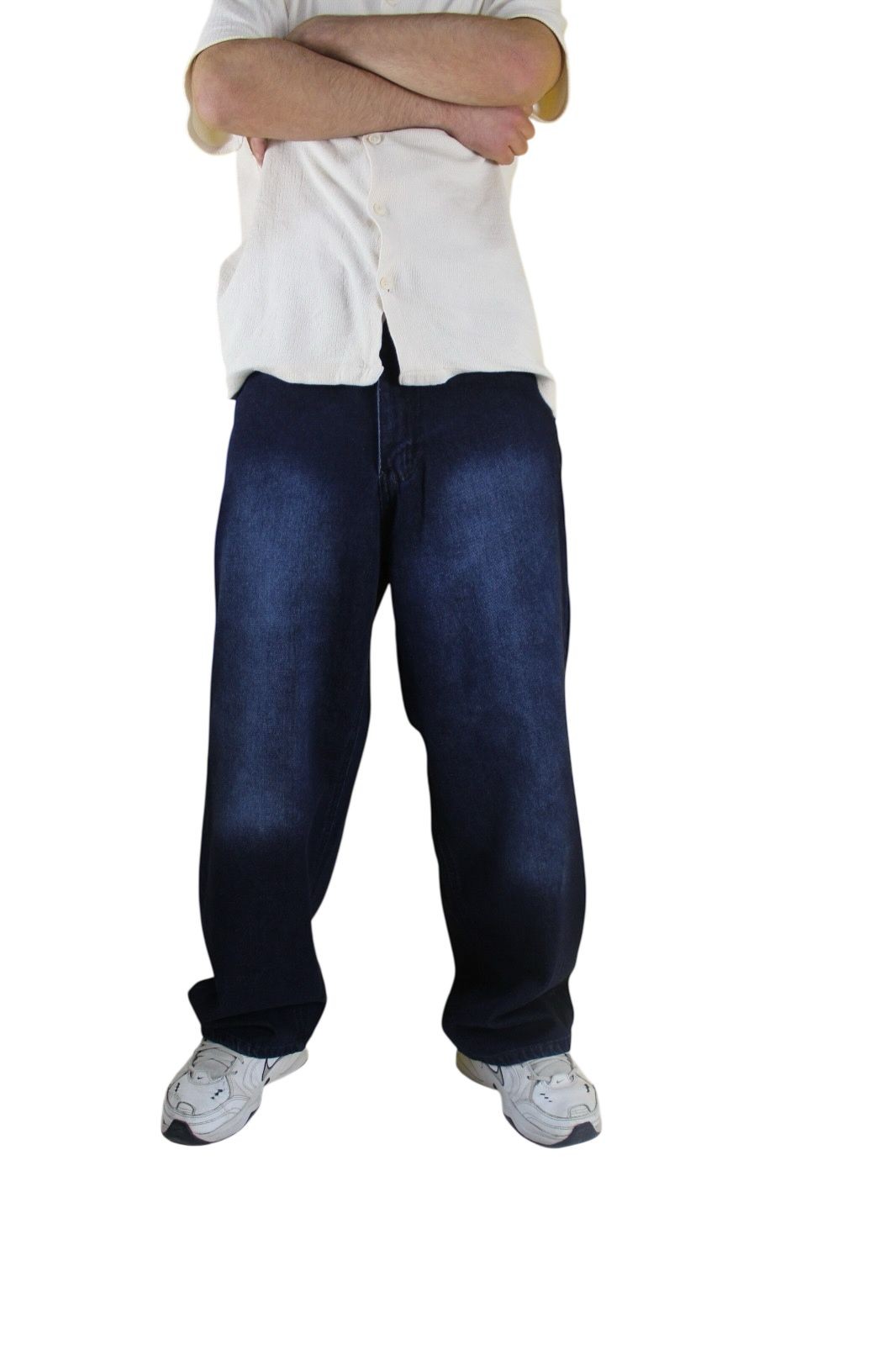 YIKAMALI UNİSEX BAGGY JEAN PANTOLON