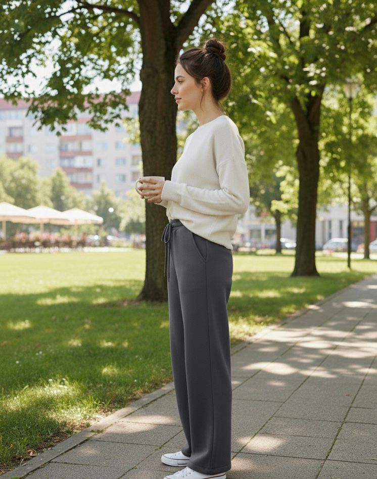 3 İPLİK ŞARDONLU EŞOFMAN ALTI PANTOLON