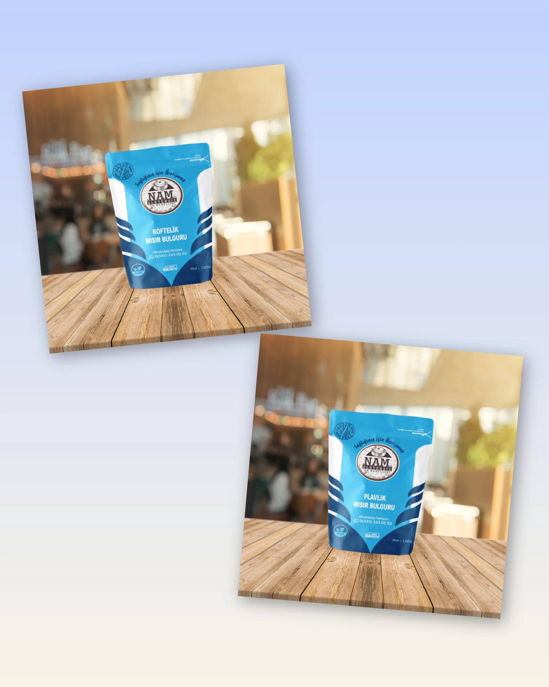 Pilavlık & Köftelik Mısır Bulguru 1000 Gr