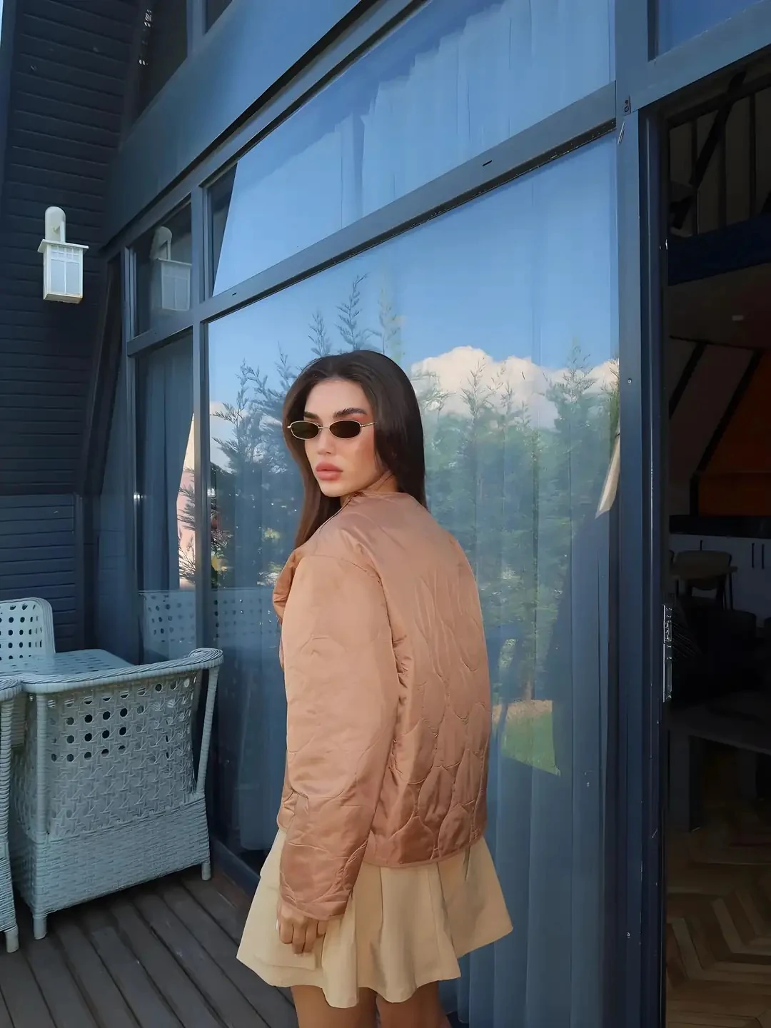 Biye Detaylı Kpitone Kısa Ceket