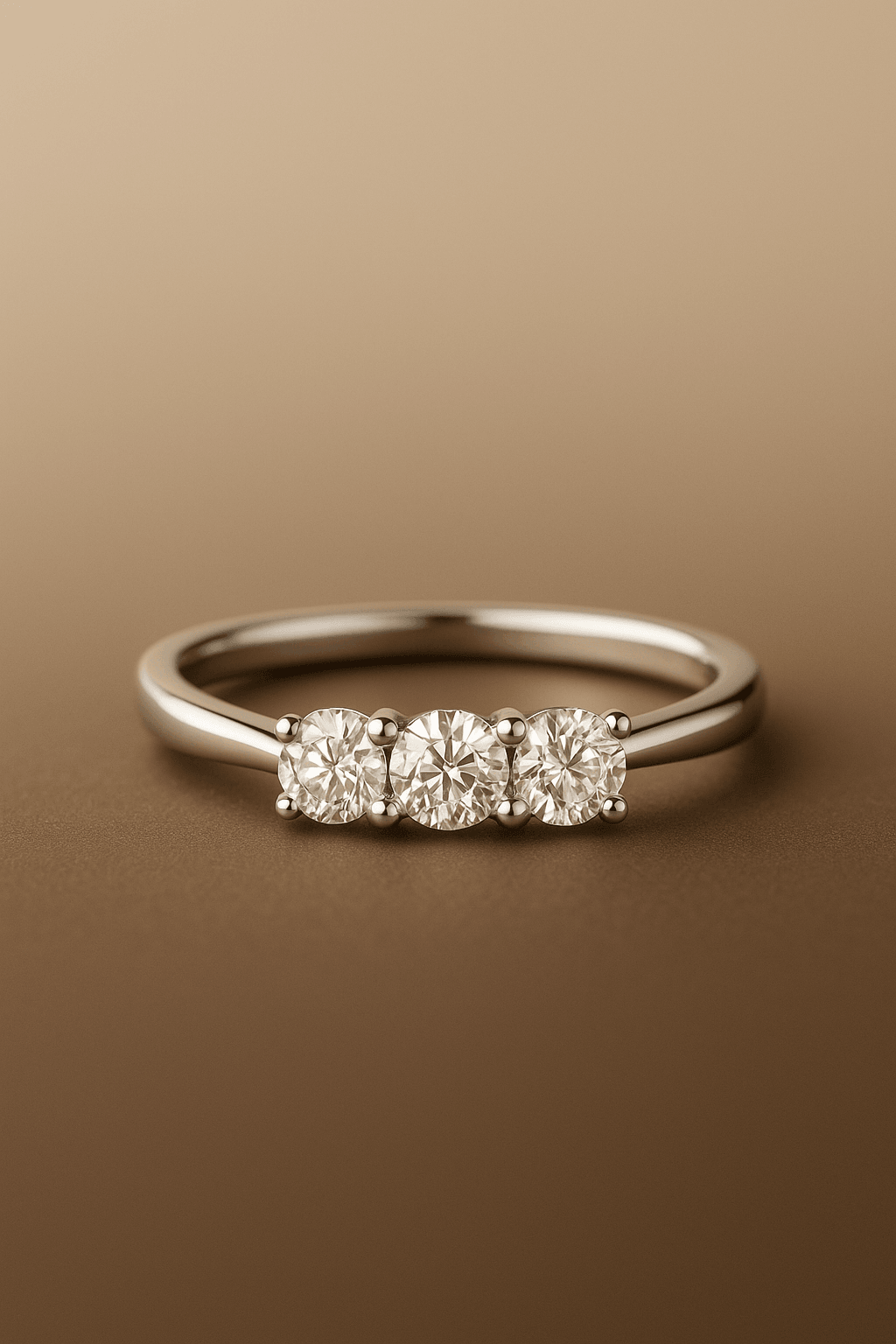 Trinity Grace Lab Grown Diamond Üç Taş Yüzük