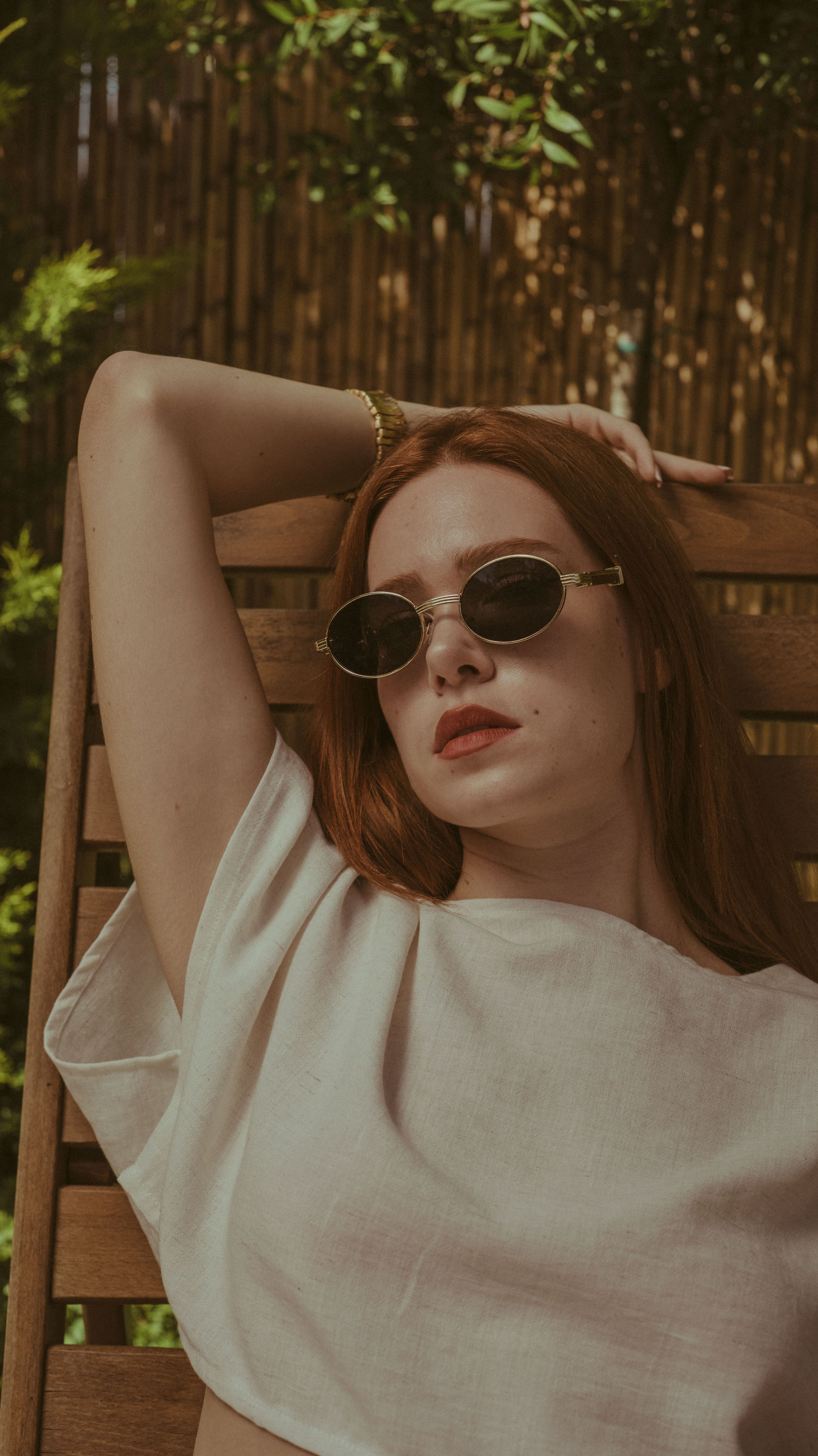Basic Bedensiz Keten Crop - Beyaz