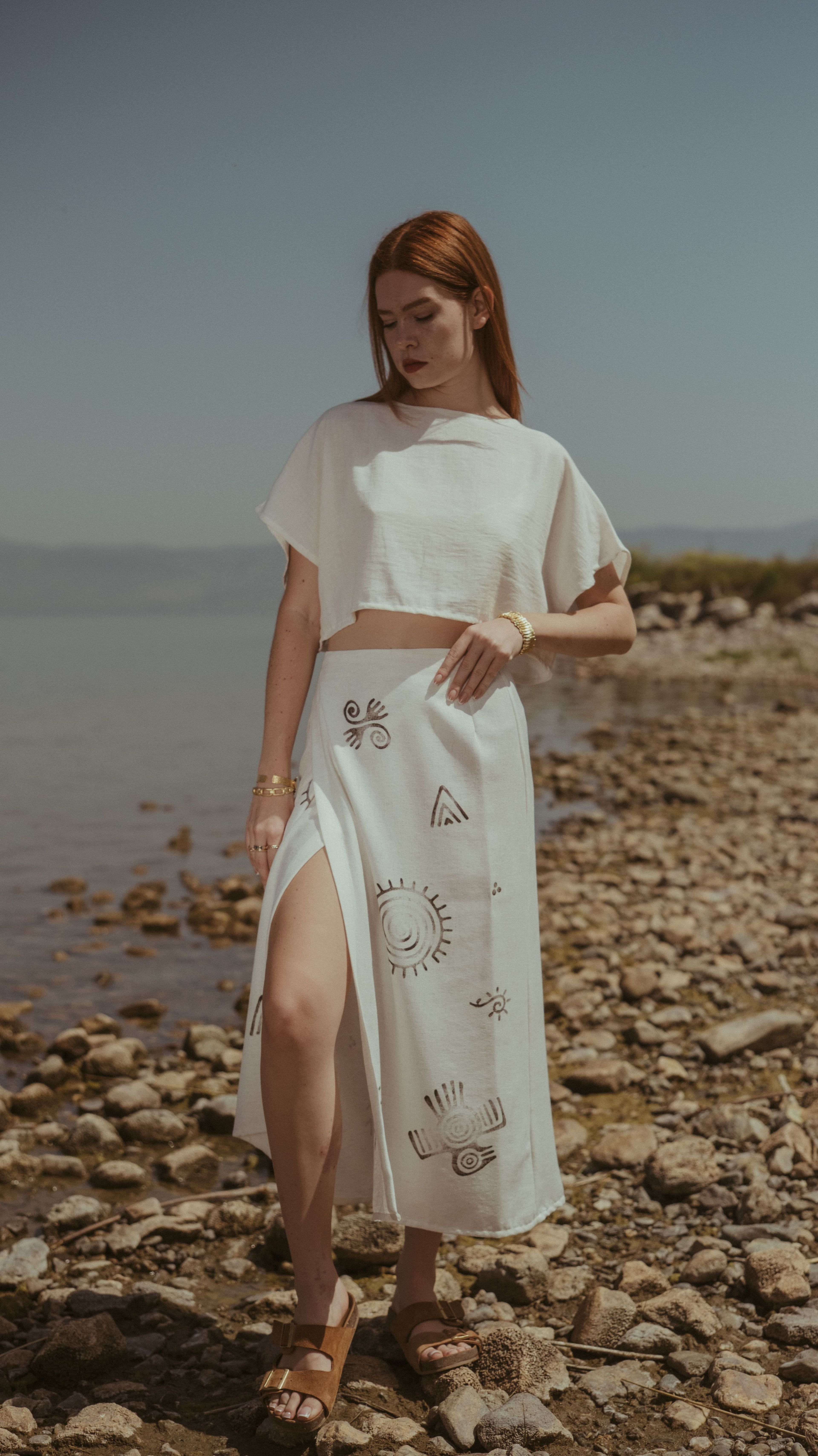 Moonstone Kruvaze Keten Etek