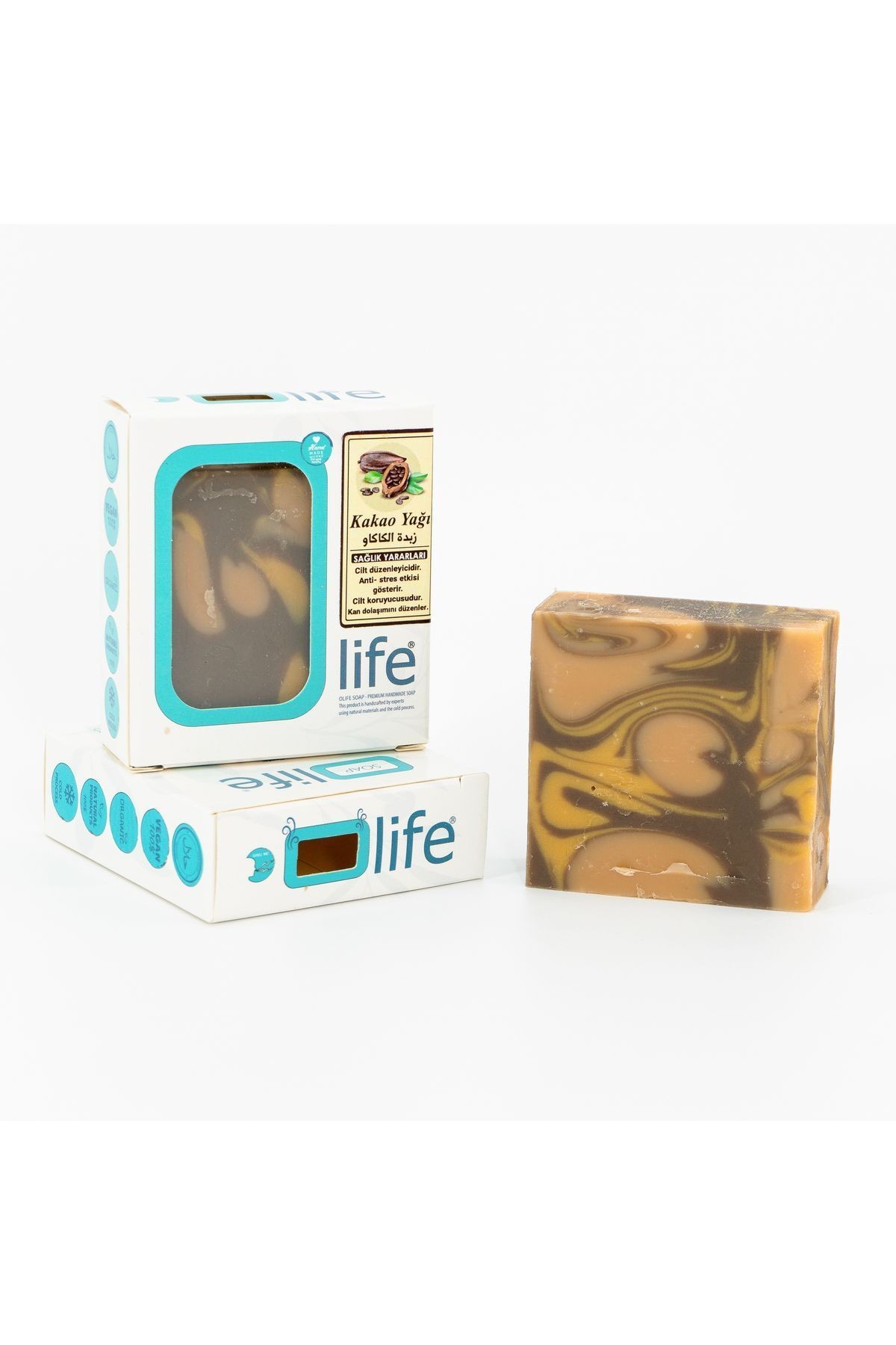3 Natural Handmade Cocoa Soap 3x100G