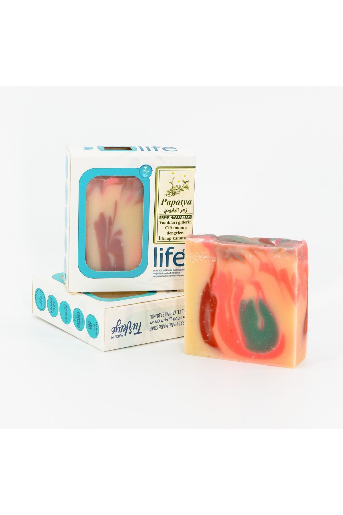 3 Pieces of Natural Handmade Daisy Scented Soap 3x100g