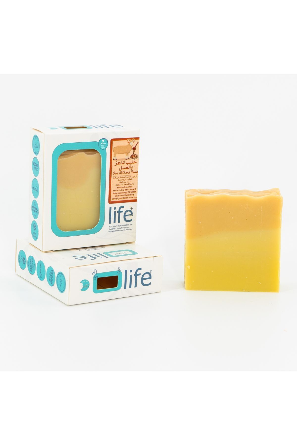 3 Natural Handmade Goat Milk and Honey Soap 3x100g
