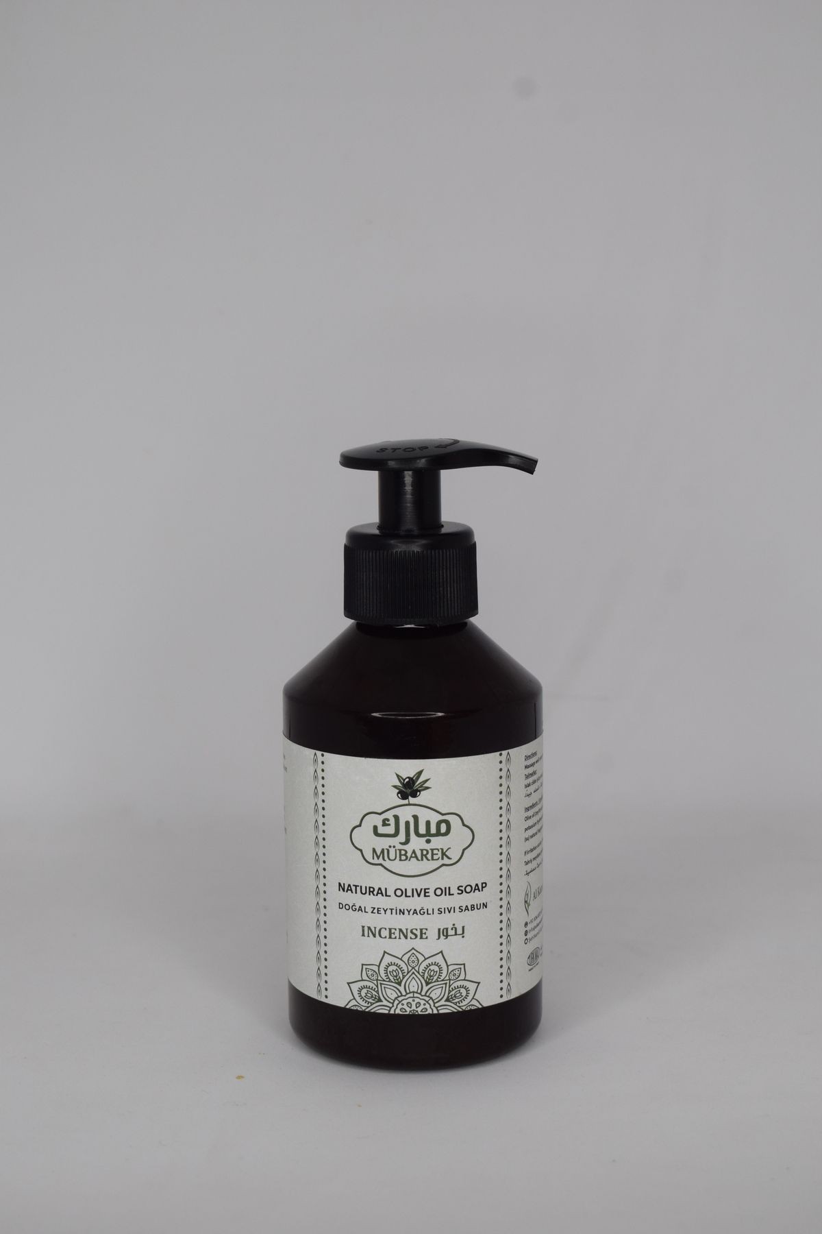Doğal Tütsü Kokulu Zeytinyağlı Sıvı Sabunu 250 ml