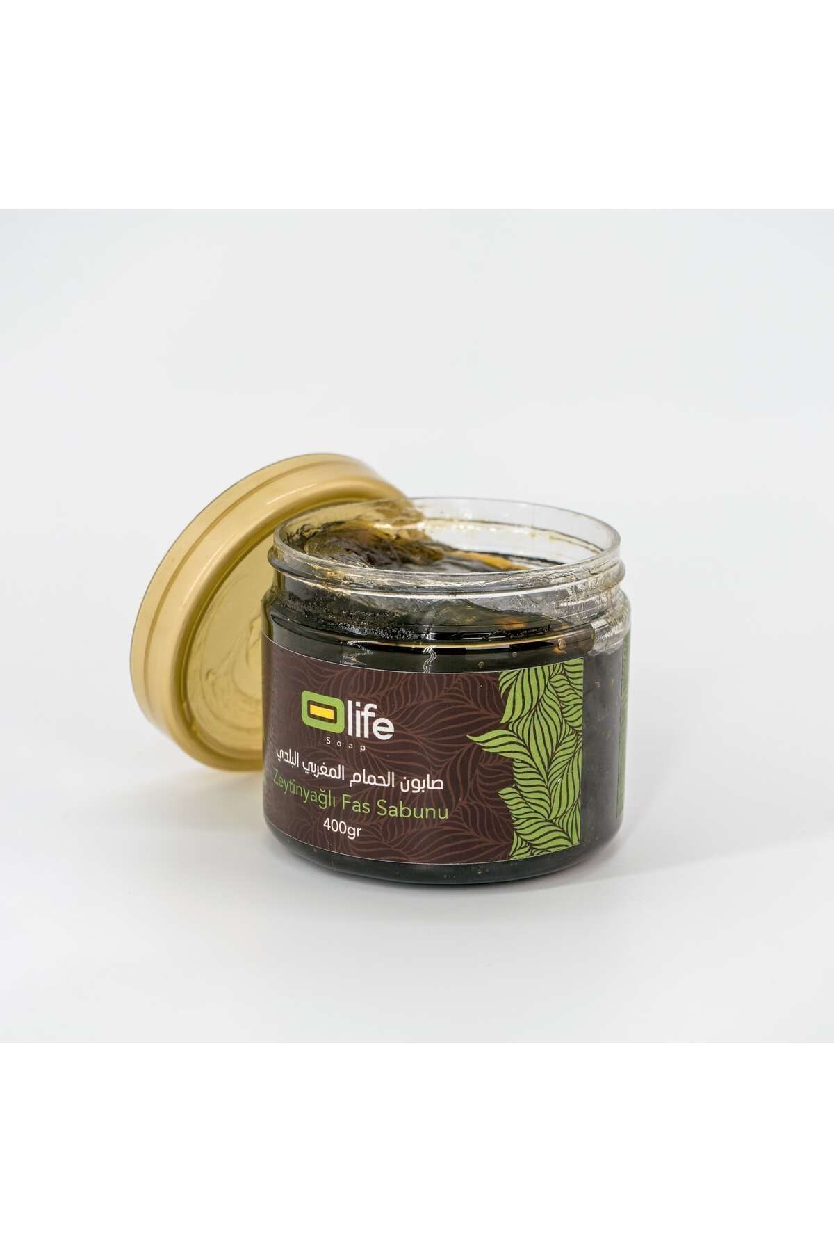 Natural olive oil moroccan bath scrub and scrub gel (400 ml)