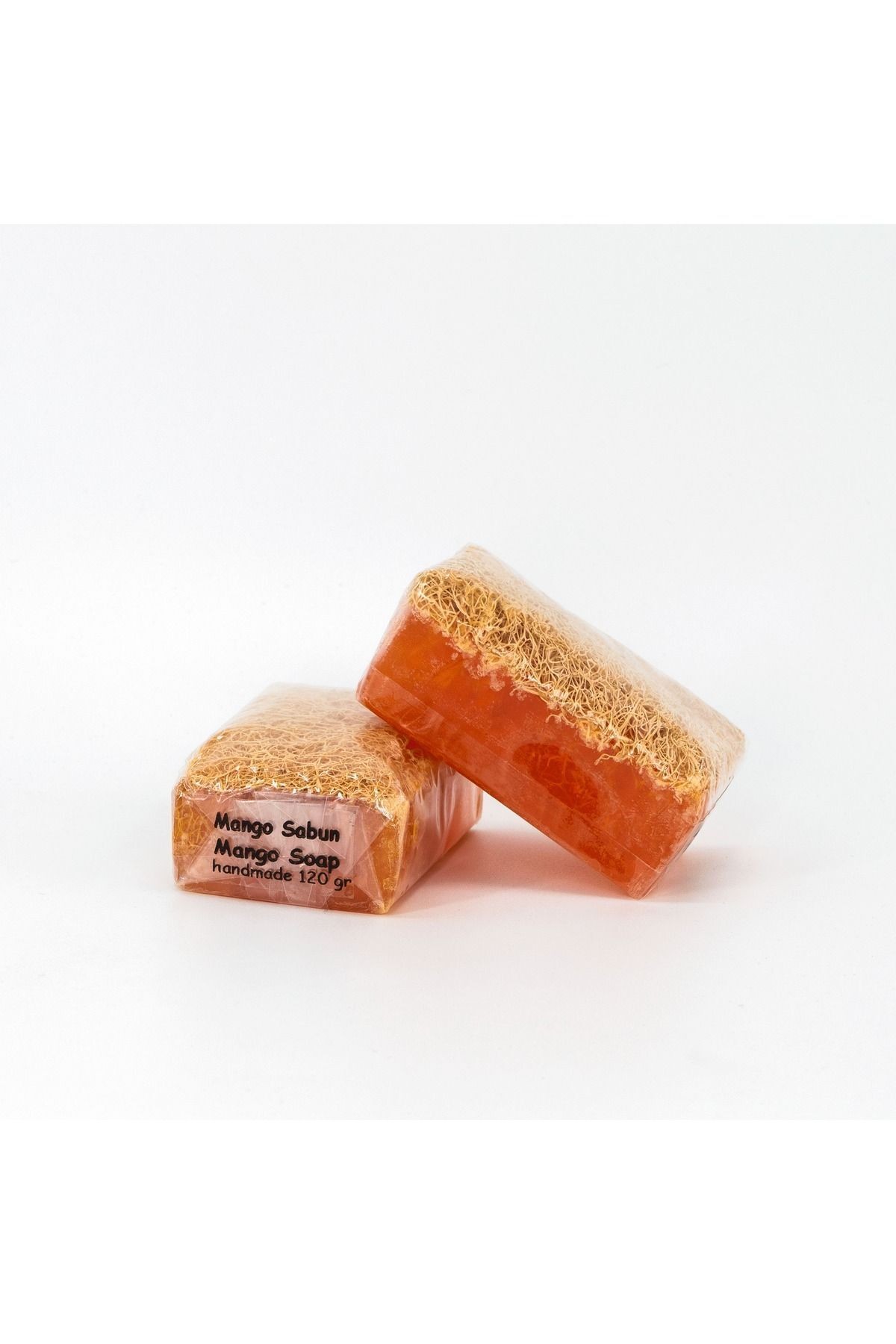 Natural Pumpkin Fiber Mango Soap