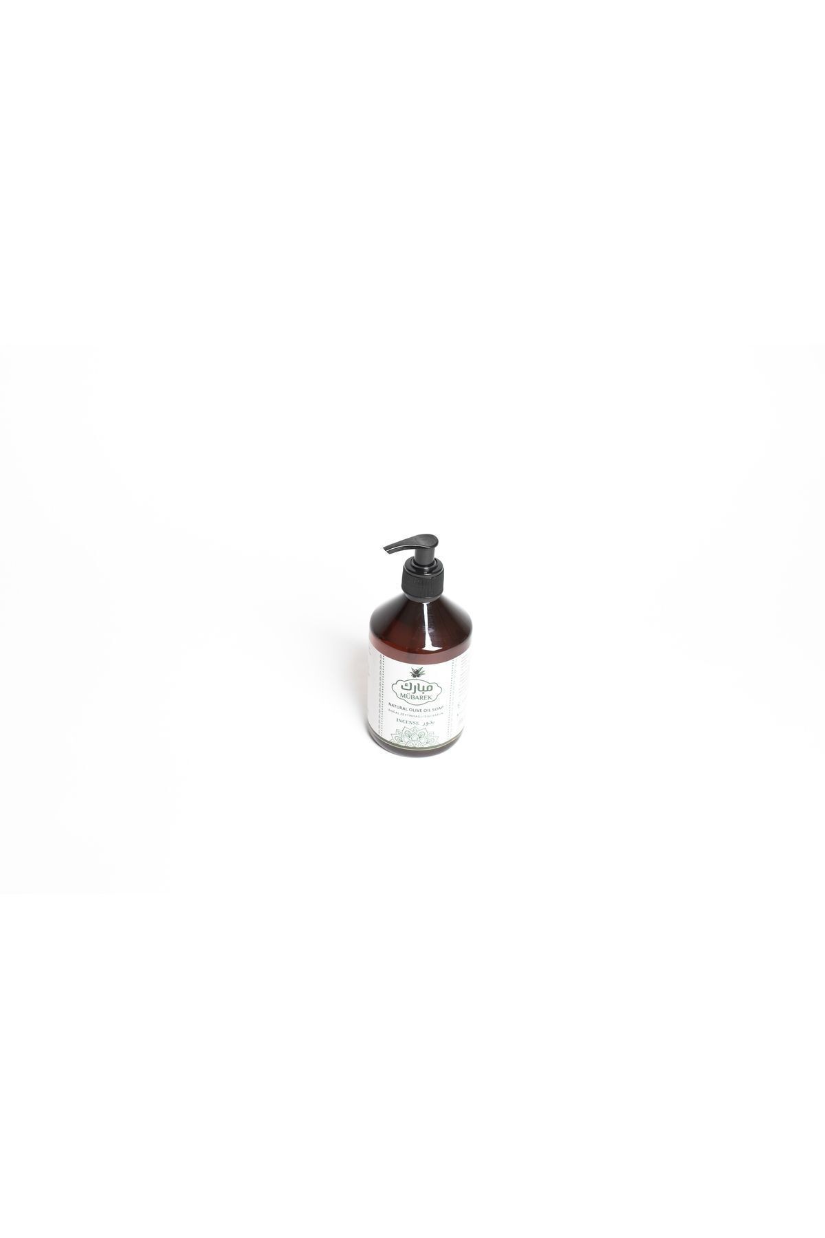 Natural Incense Scented Olive Oil Liquid Soap 500ml