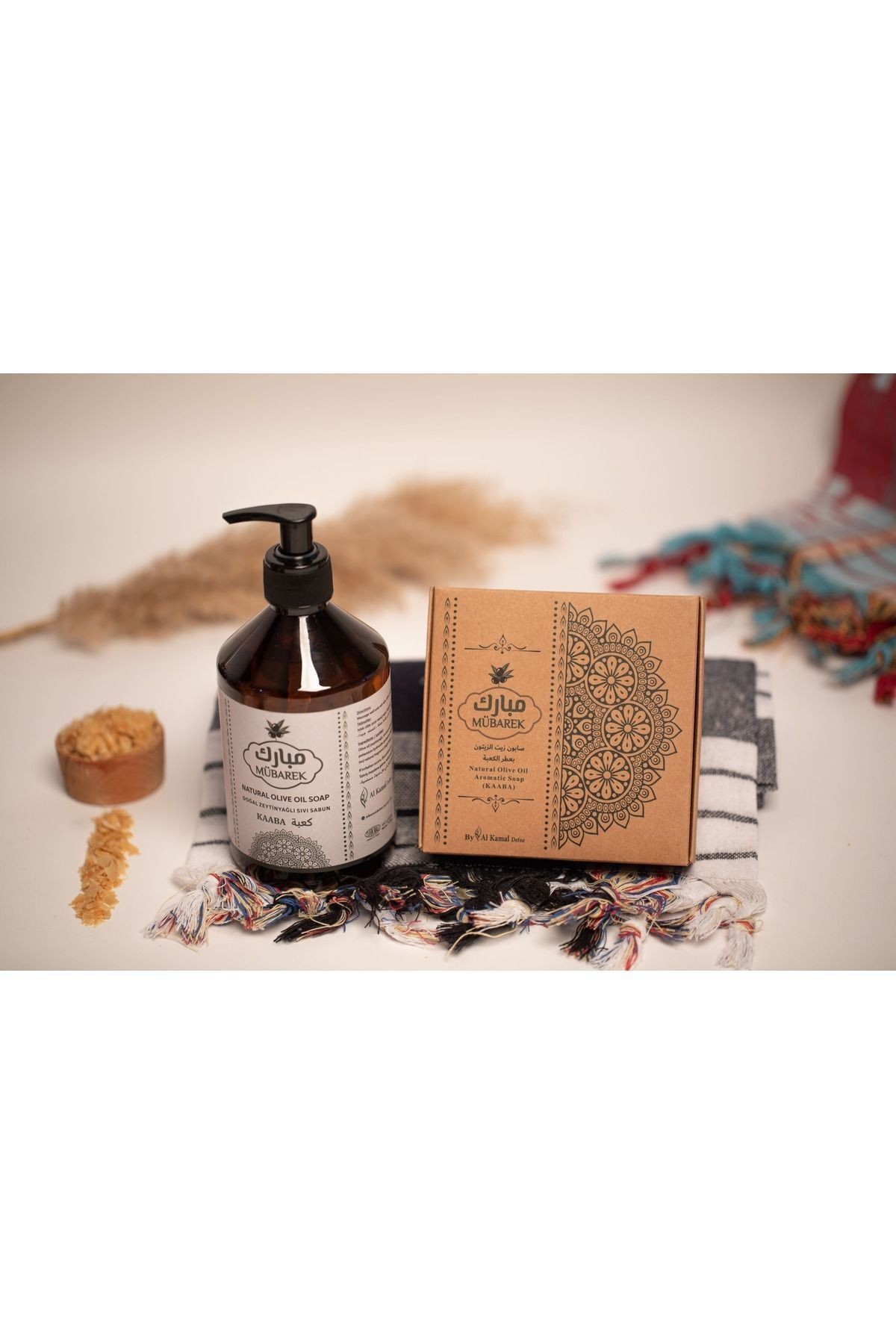 1 kabe udu kokulu sıvı sabun(500ml)+ 4 adet kabe udu kokulu katı sabun(4x125g)