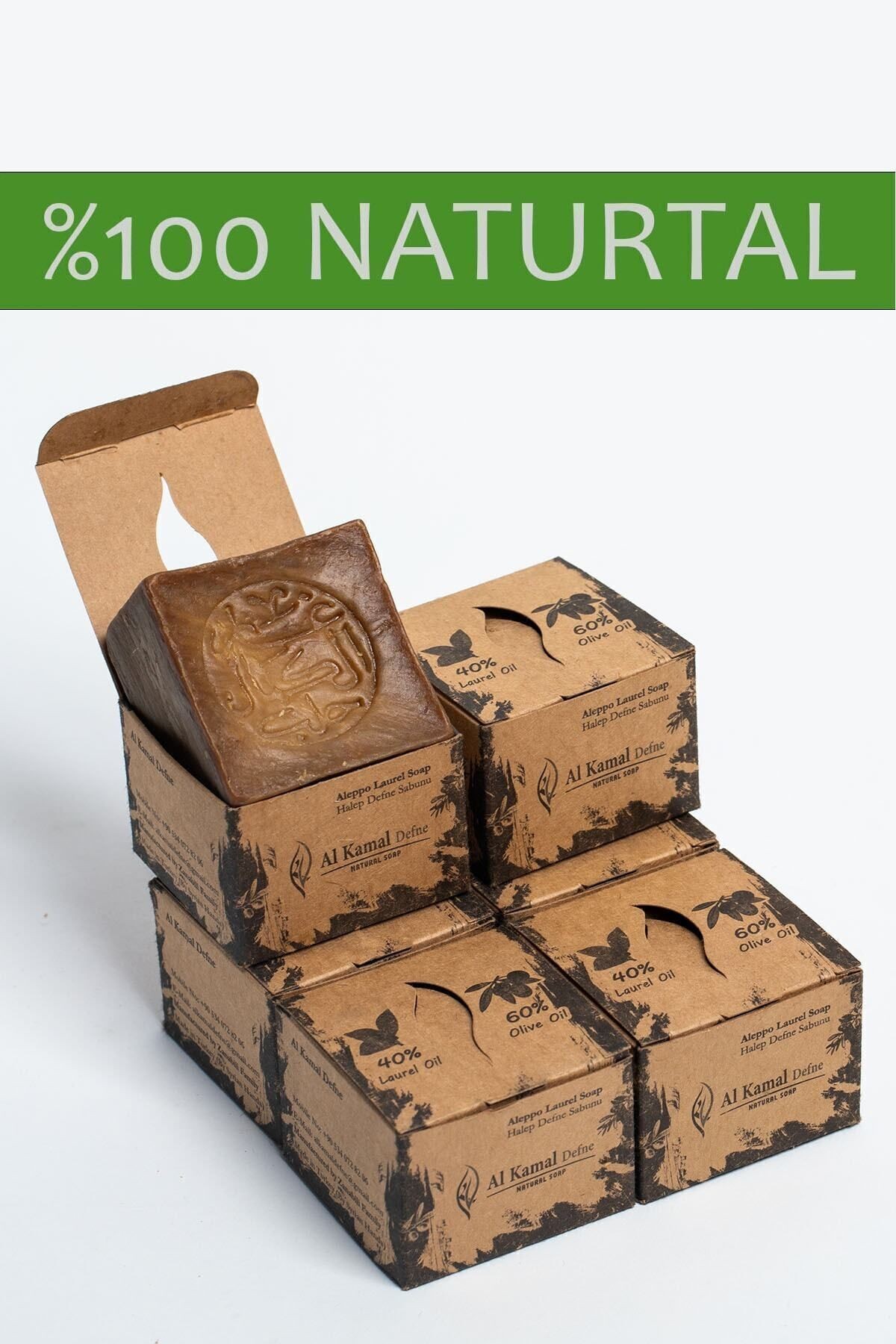 7 Adet Doğal El Yapımı Sabunu 40% Defne Yağı 1 Kg