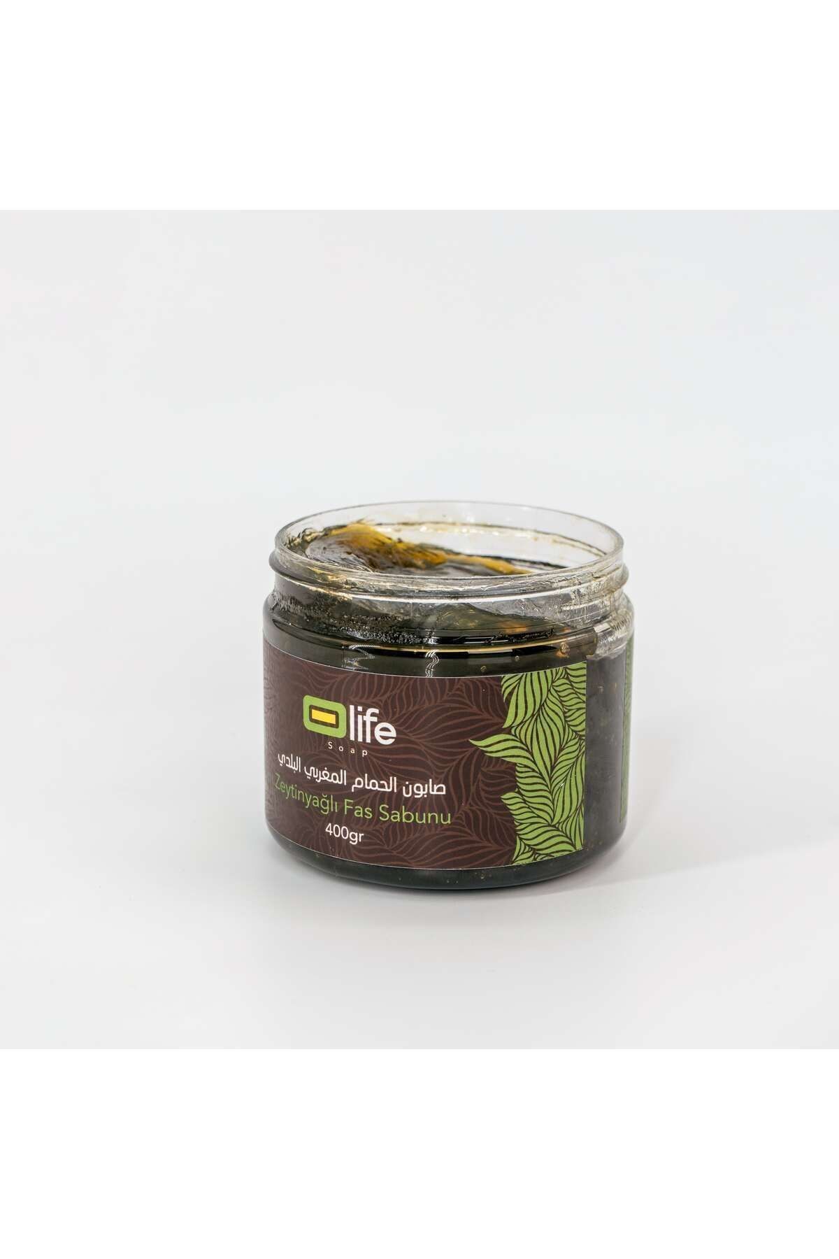 Natural olive oil moroccan bath scrub and scrub gel (400 ml)
