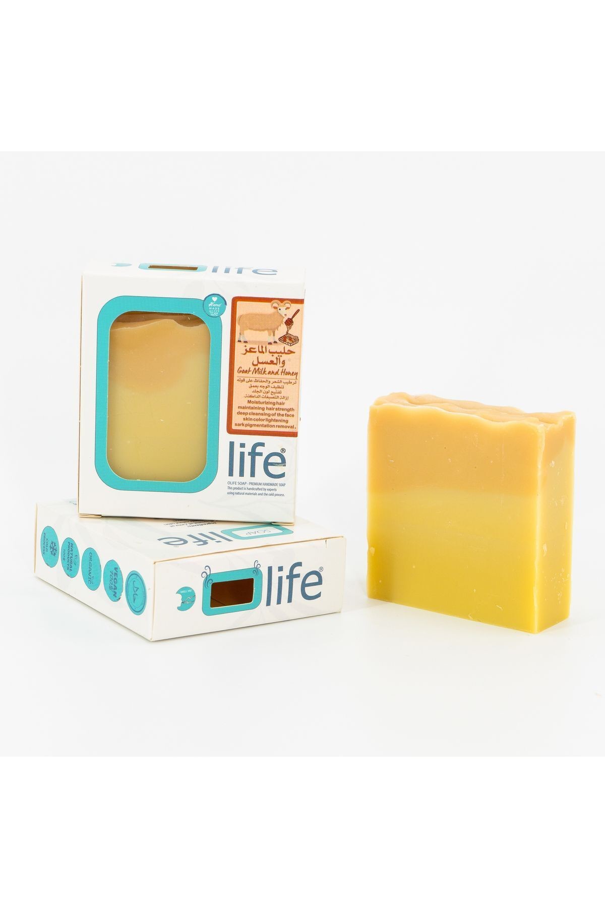 3 Natural Handmade Goat Milk and Honey Soap 3x100g