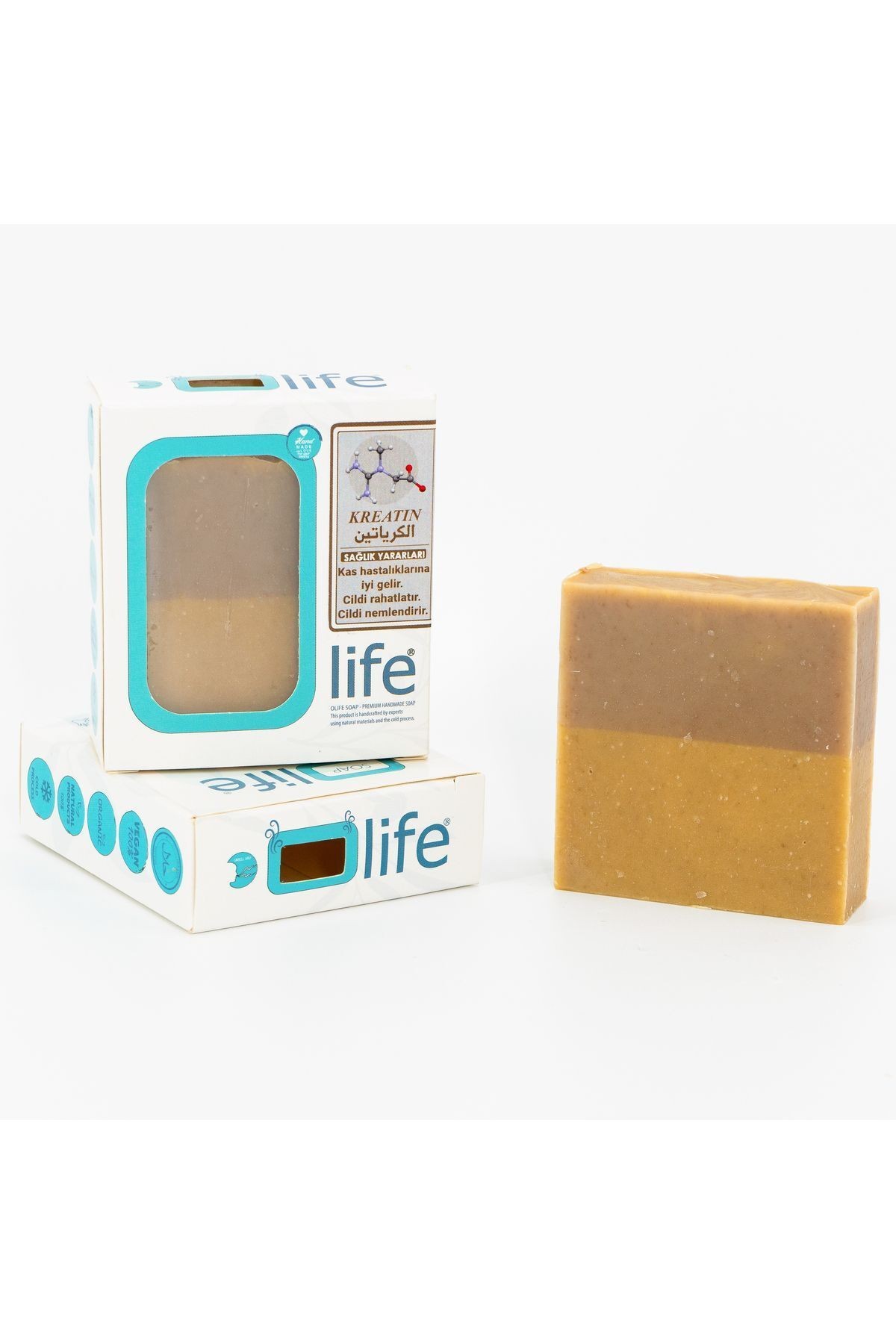 3 Natural Handmade Keratin Soap 3x100g