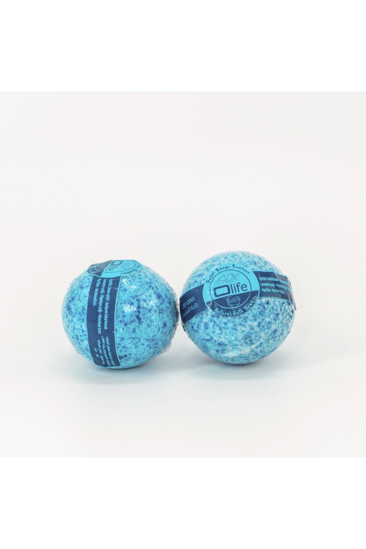 2 Handmade Ocean Scented Bath Balls (2X100G)