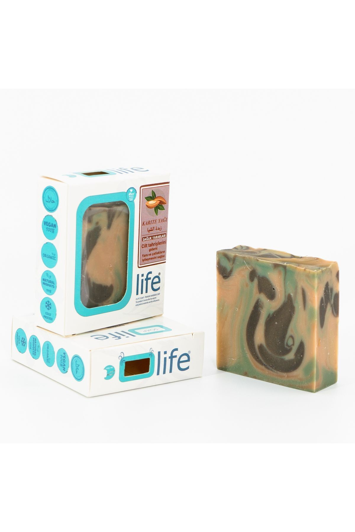 3 Natural Handmade Chia Seed Soap 3x100g