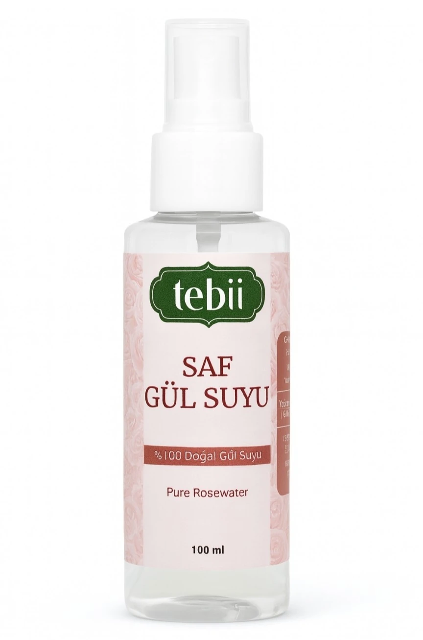 Tebii Saf Gül Suyu