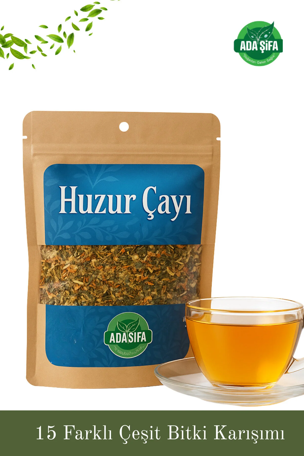 Adaşifa - Huzur Çayı 15 Çeşit Bikti Karışımı 140g