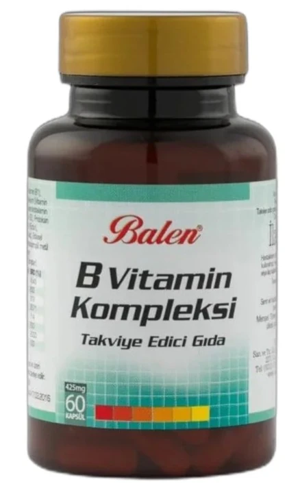 Balen B Vitamini Kompleksi Kapsül 425 MG*60