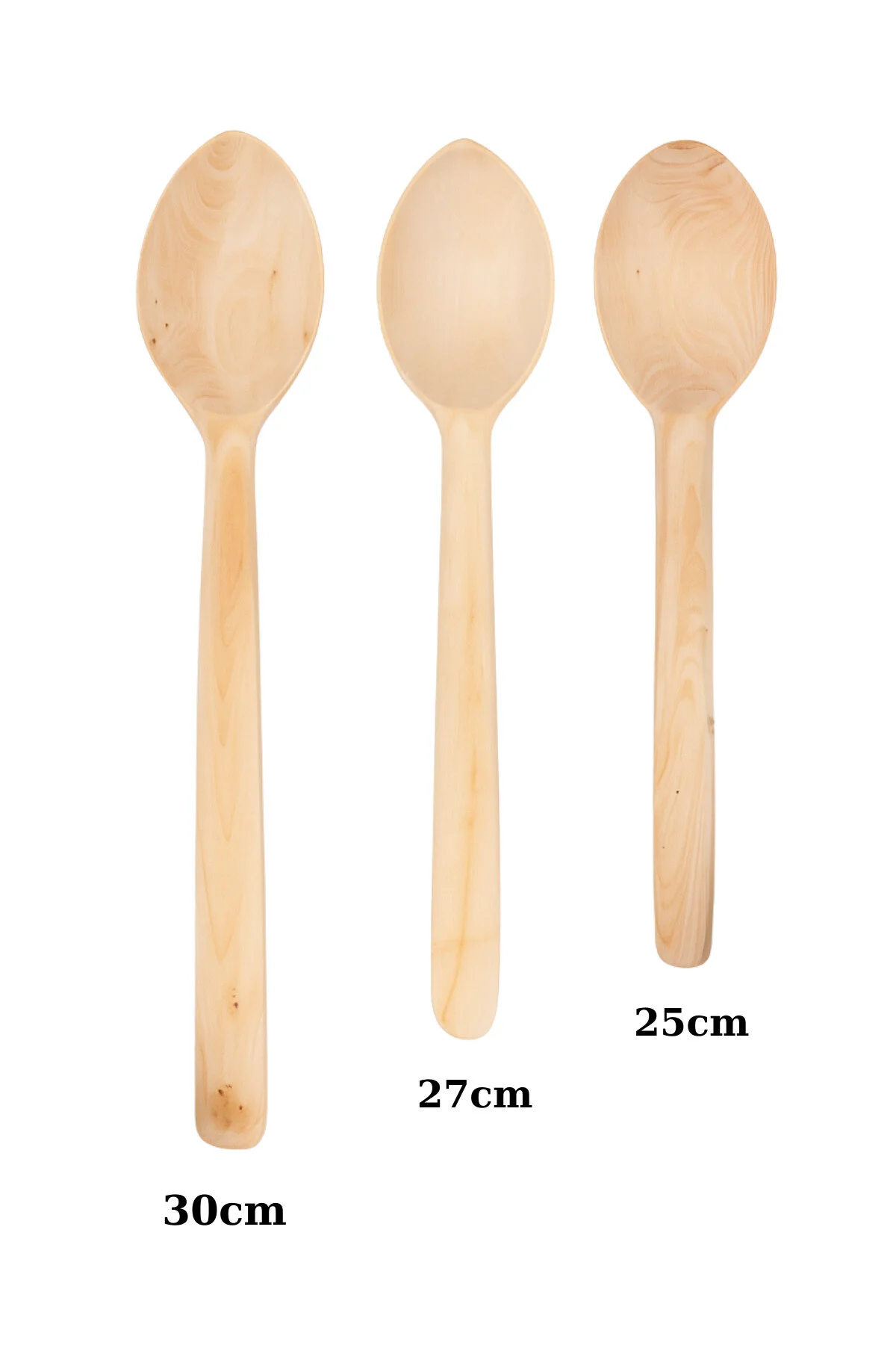 Adaşifa El Yapımı Hakiki Doğal Şimşir Ahşap Kaşık Seti Büyük