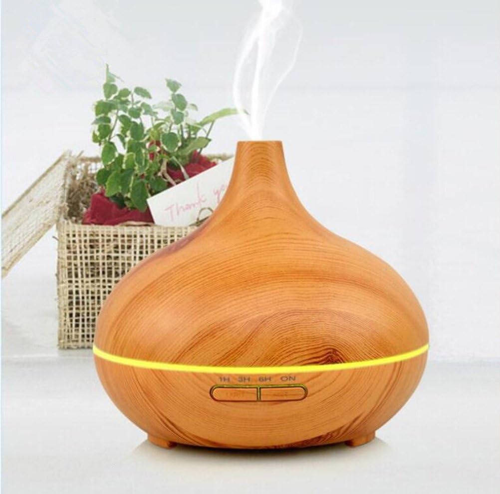 Ahşap Görünümlü Hava Nemlendirici Aromatik Uçucu Yağ Çözücü Aroma Difüzörü