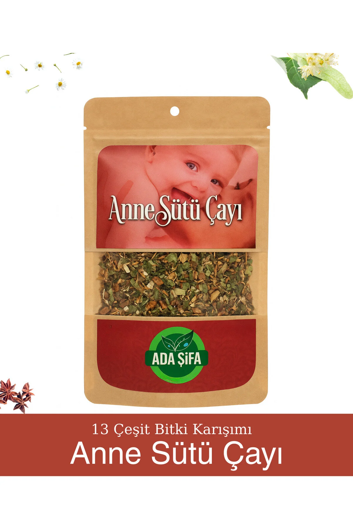 Anne Sütünü Destekleyen 13 Bitkili Anne Sütü Çayı 140g