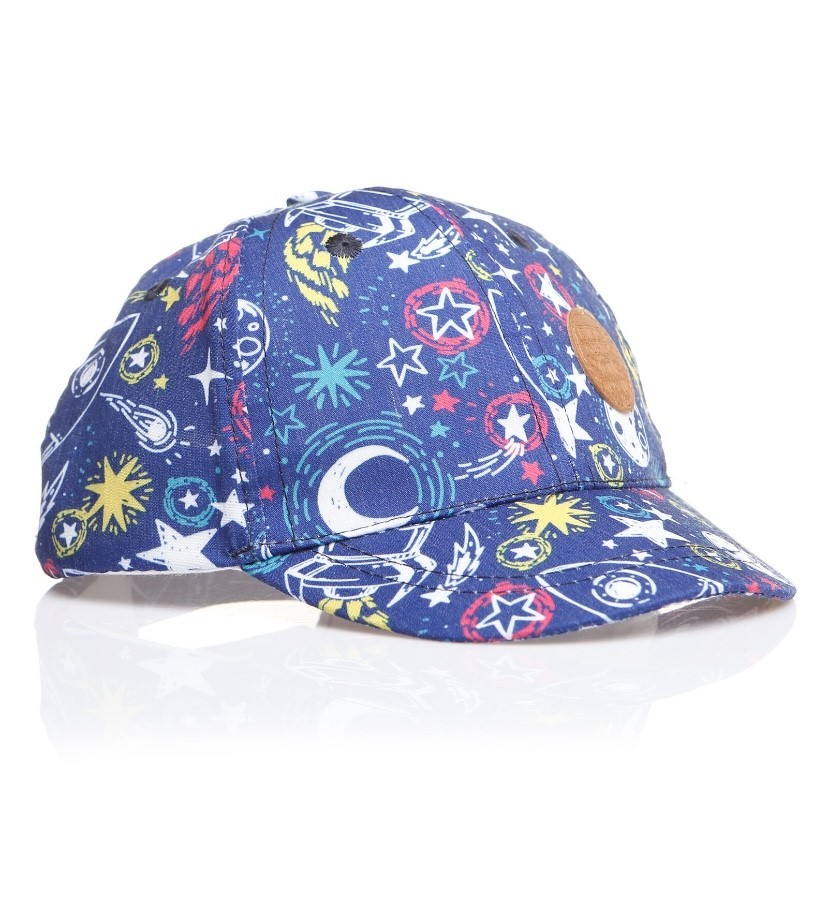 Summer baby baby hat space pattern - Deesha