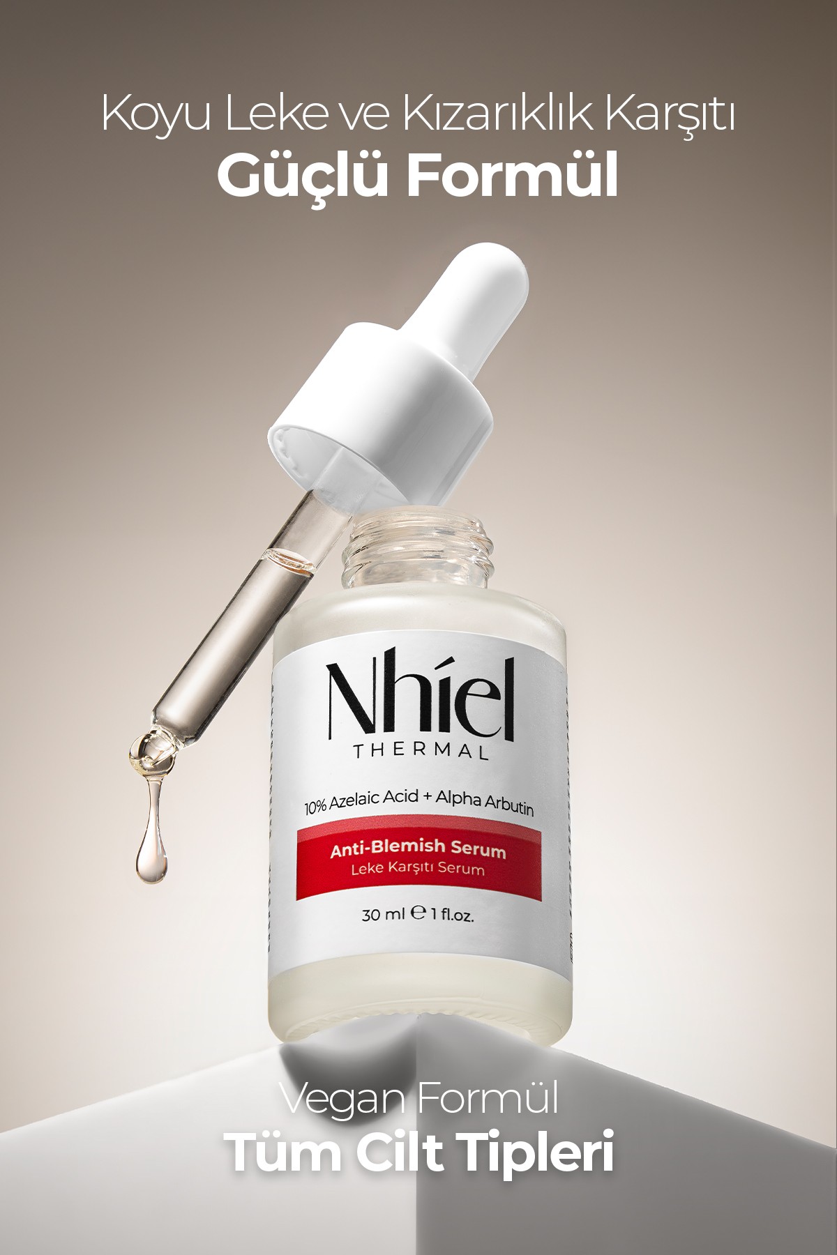 Leke Karşıtı Serum 30 ml (%10 Azelaik Asit + Alfa Arbutin)