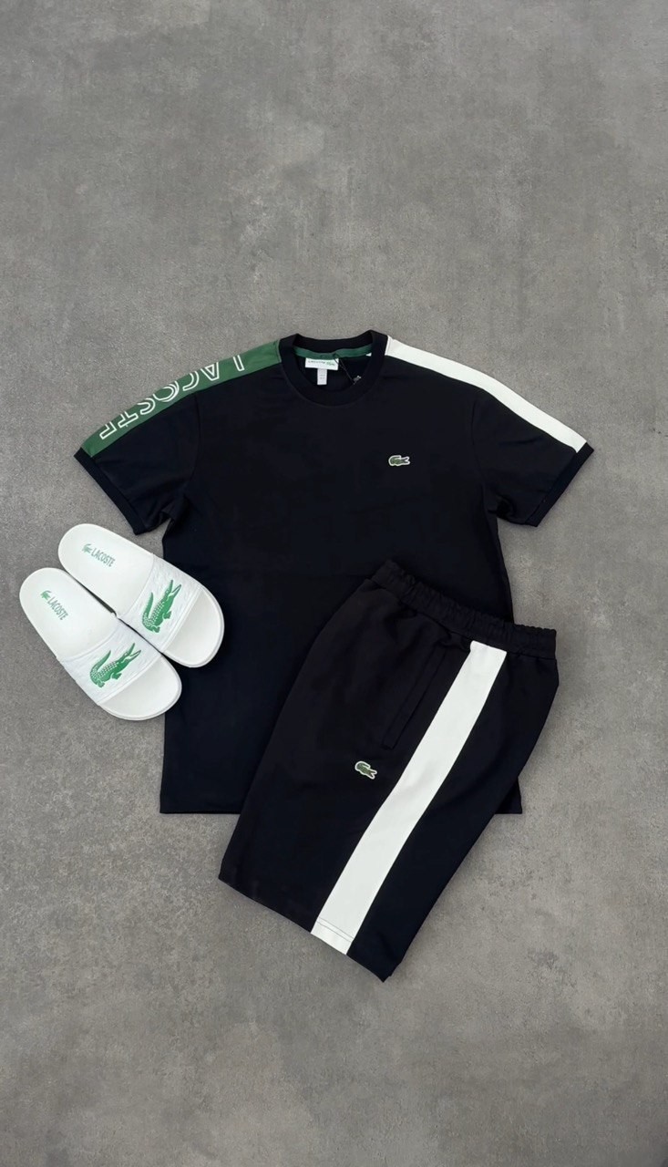 1020 LACOSTE 3'LÜ SET SİYAH