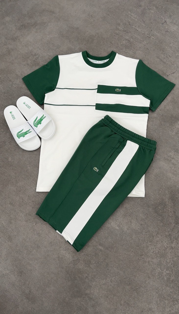1001ŞLC Lacoste 3 lü set YEŞİL