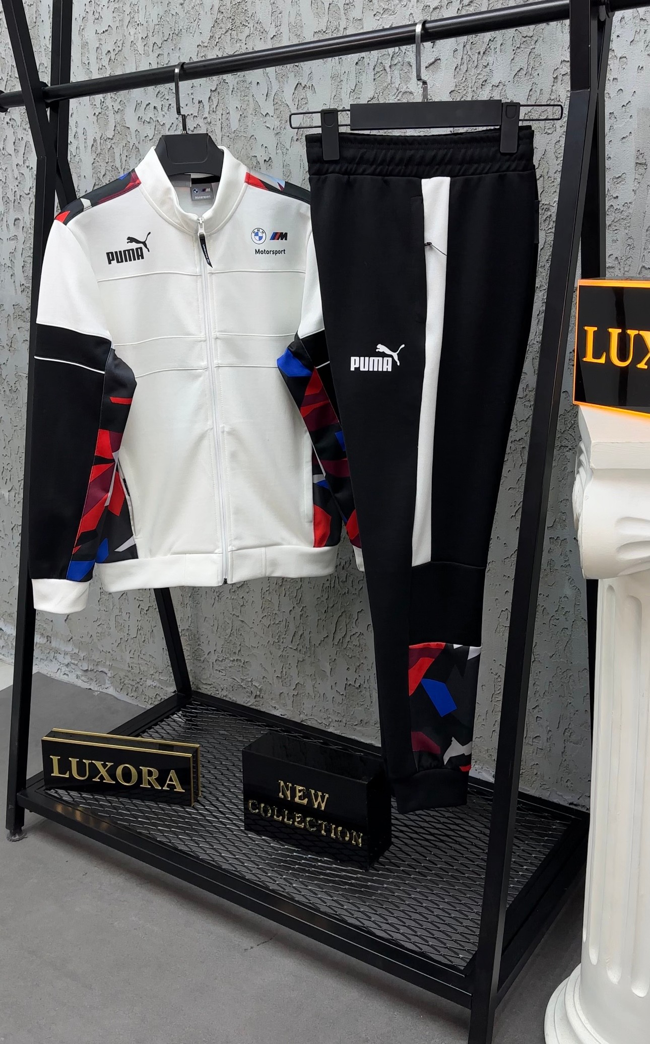 Puma BMW Beyaz Eşofman Takımı