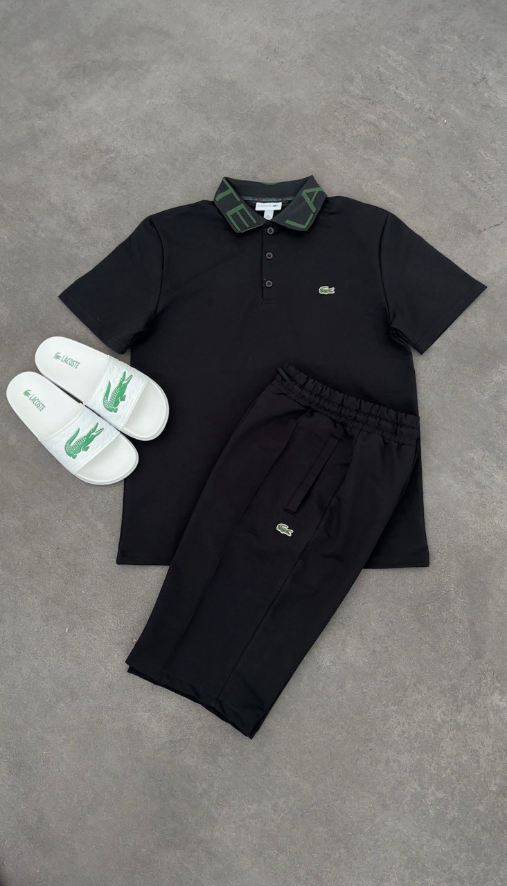 1014 LACOSTE 3'LÜ SET SİYAH