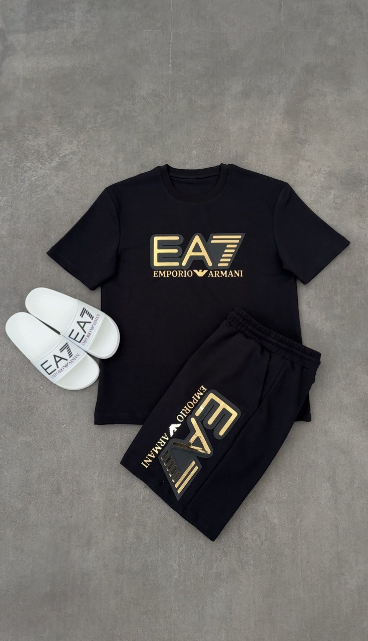 1000EA7 GOLD 3'LÜ SET SİYAH
