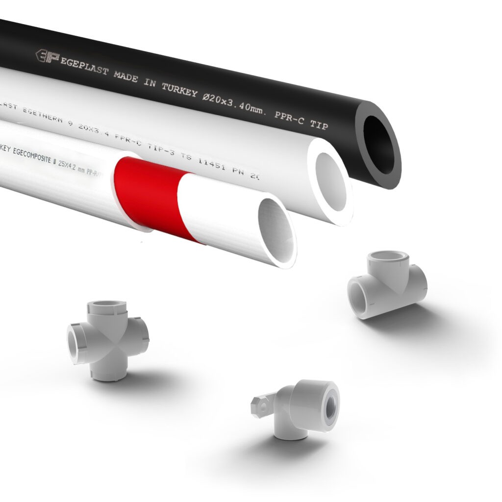 Ege Yıldız Pprc Boru 1 Metre (20, 25, 32 Mm) - 20 Mm