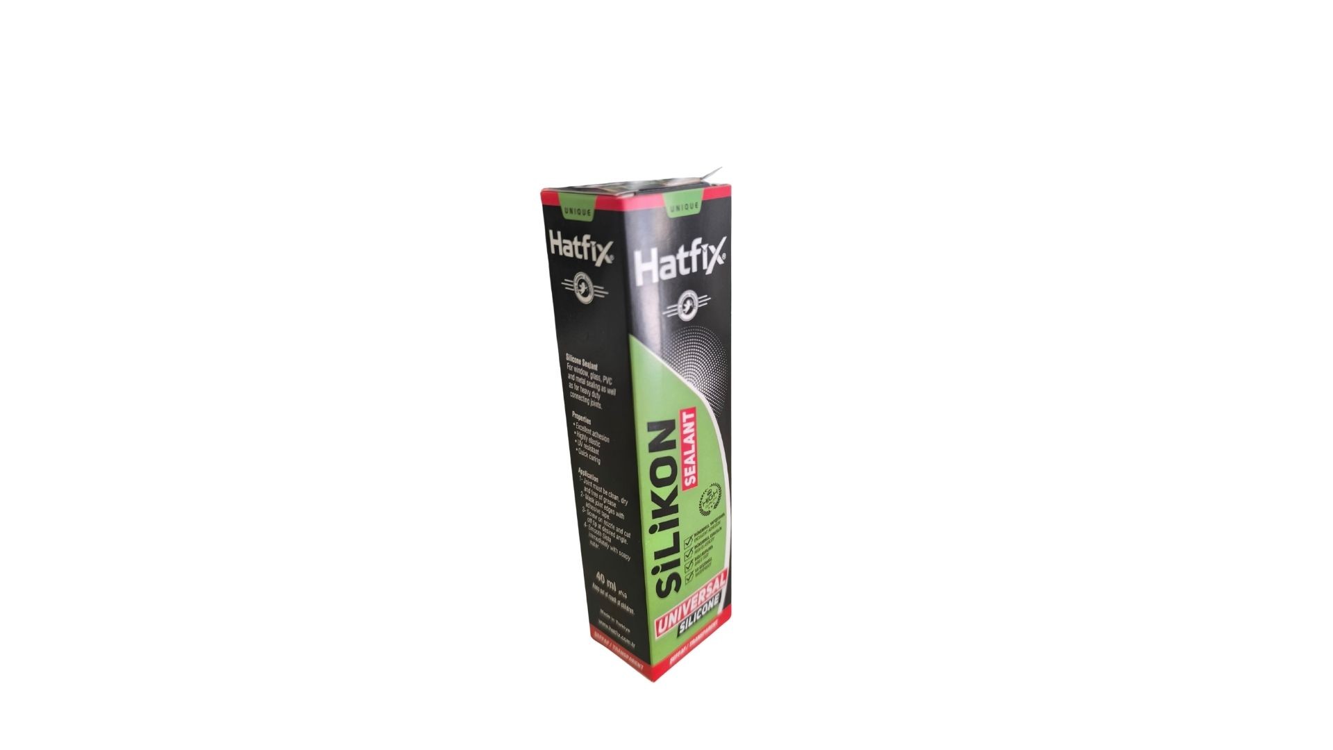 Hatfix Sıkılabilir Tüpte Silikon  Şeffaf