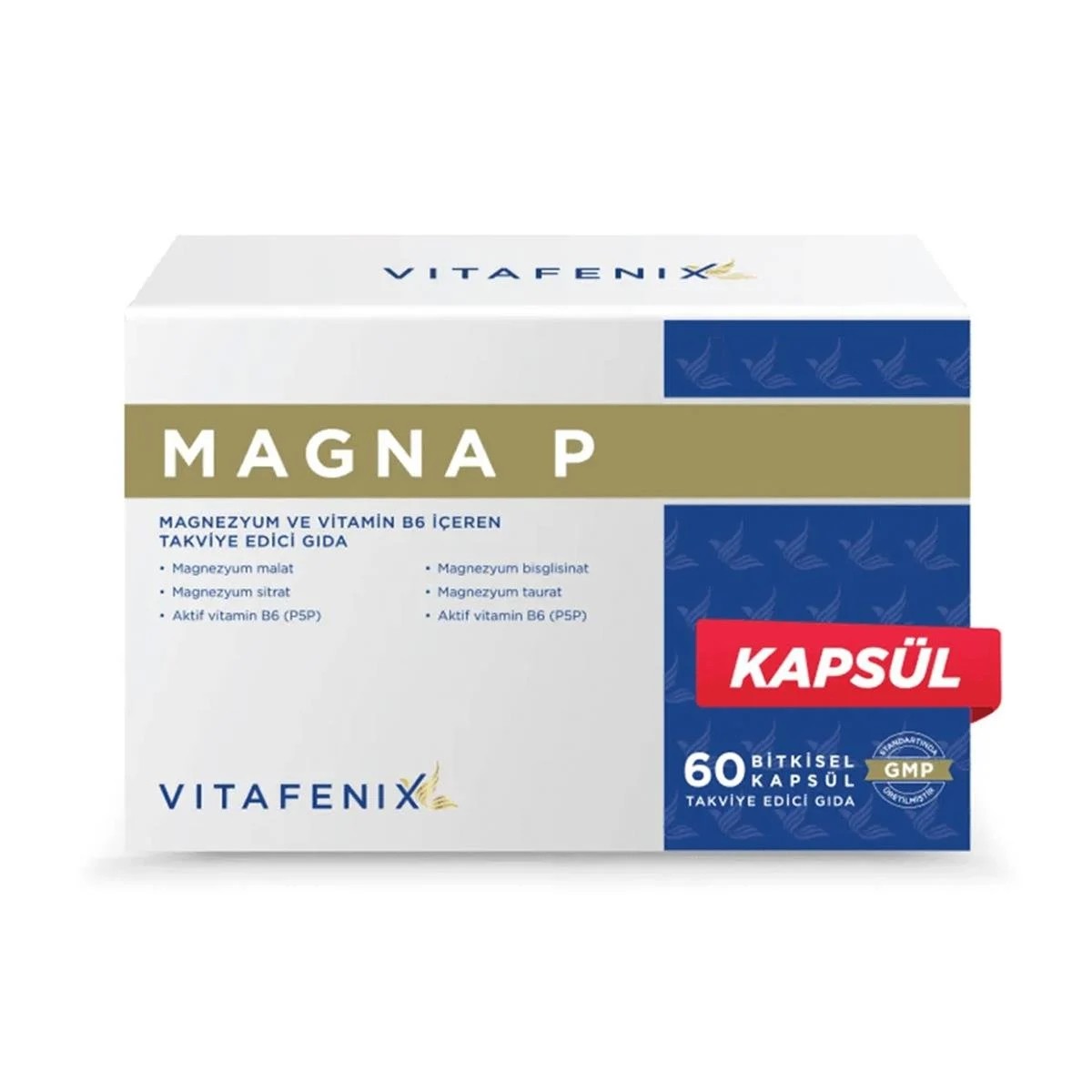 Vitafenix Magna-P 60 Kapsül