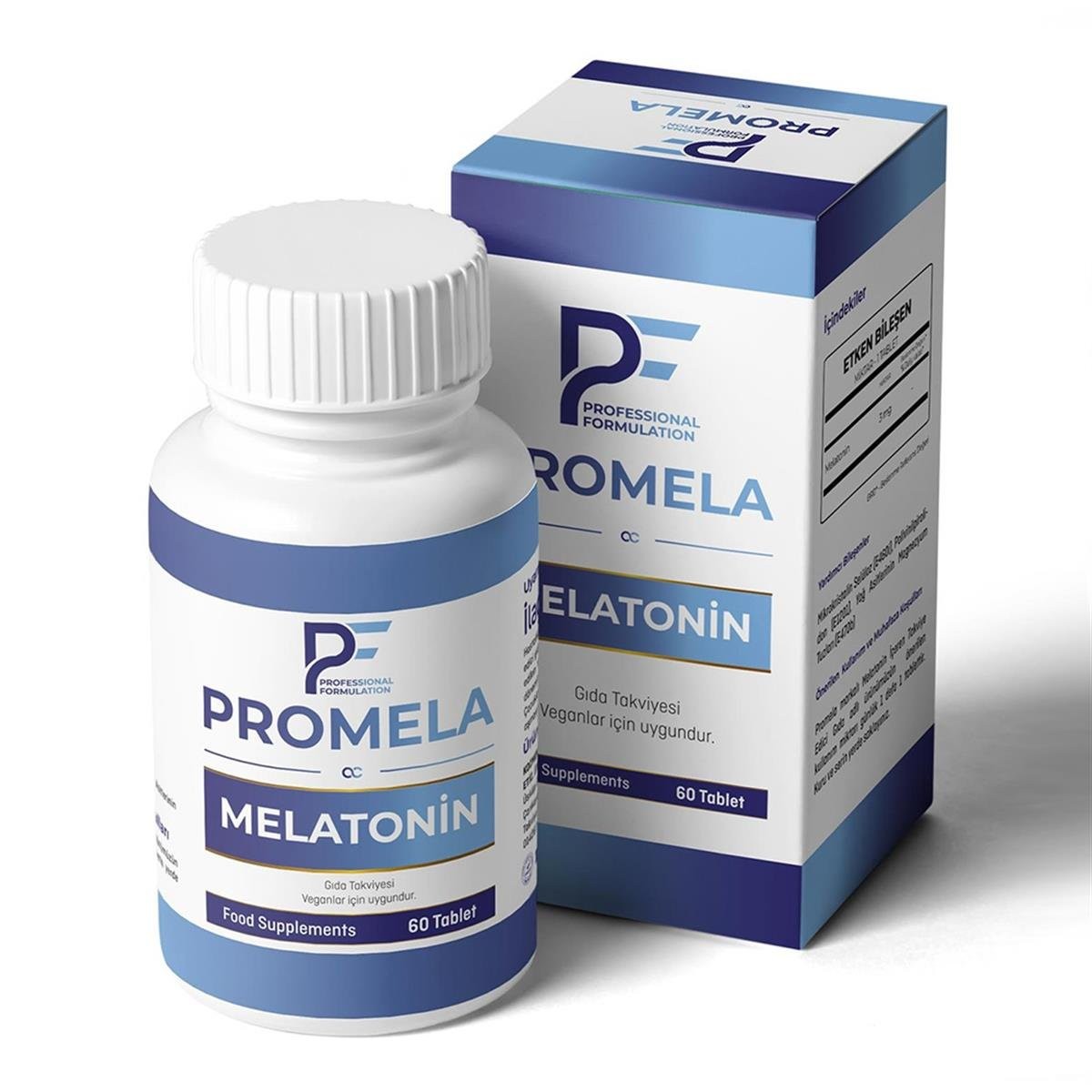 PF ProMela Melatonin İçeren Gıda Takviyesi 60 Tablet