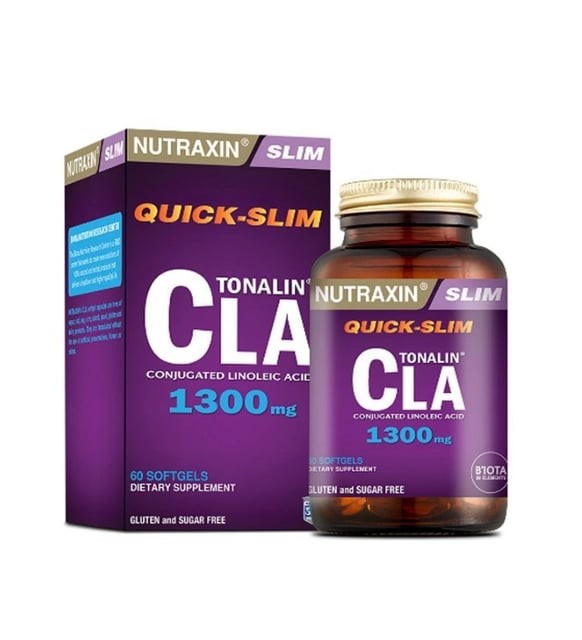 Nutraxin Quick Slim Tonalin CLA 1300mg 60 Kapsül