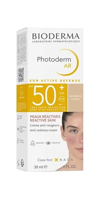 Bioderma Photoderm AR SPF50+ Natural 30 ml RENKLİ Güneş Kremi