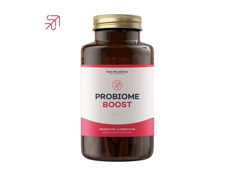 Next-Microbiome Probiome-Boost Probiyotik ve Prebiyotik 60 Kapsül