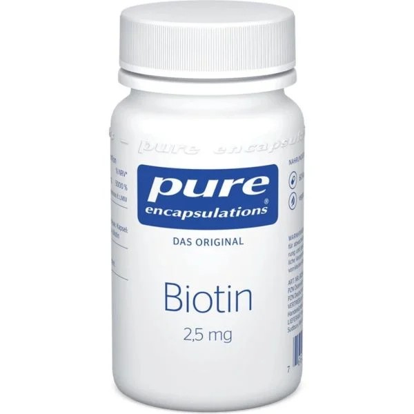 Pure Encapsulations Biotin 2,5 mg 60 Kapsül