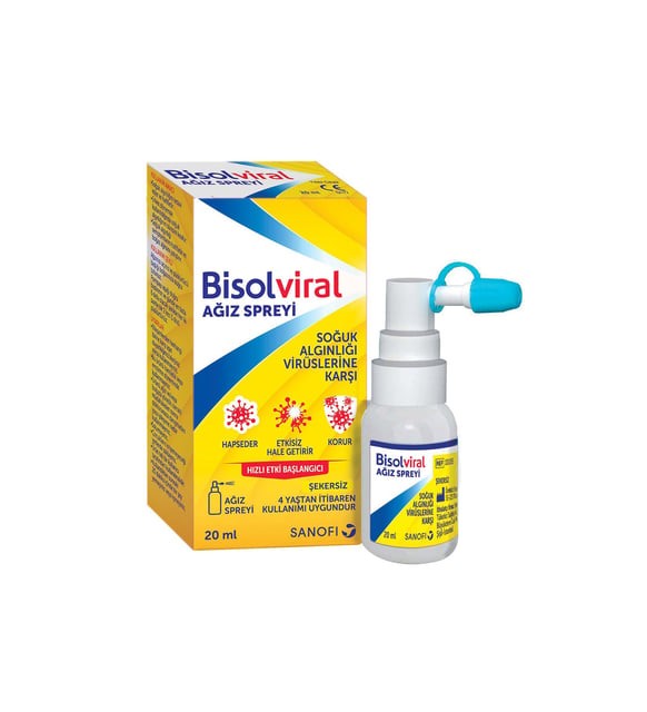 Bisolviral Ağız Spreyi 20 ML