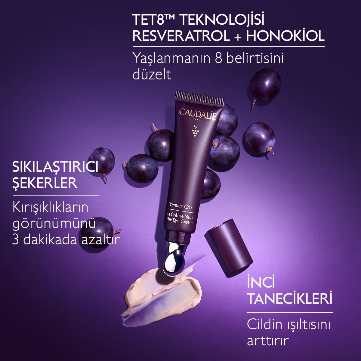 Caudalie Premier Cru Göz Bakım Kremi 15 ml