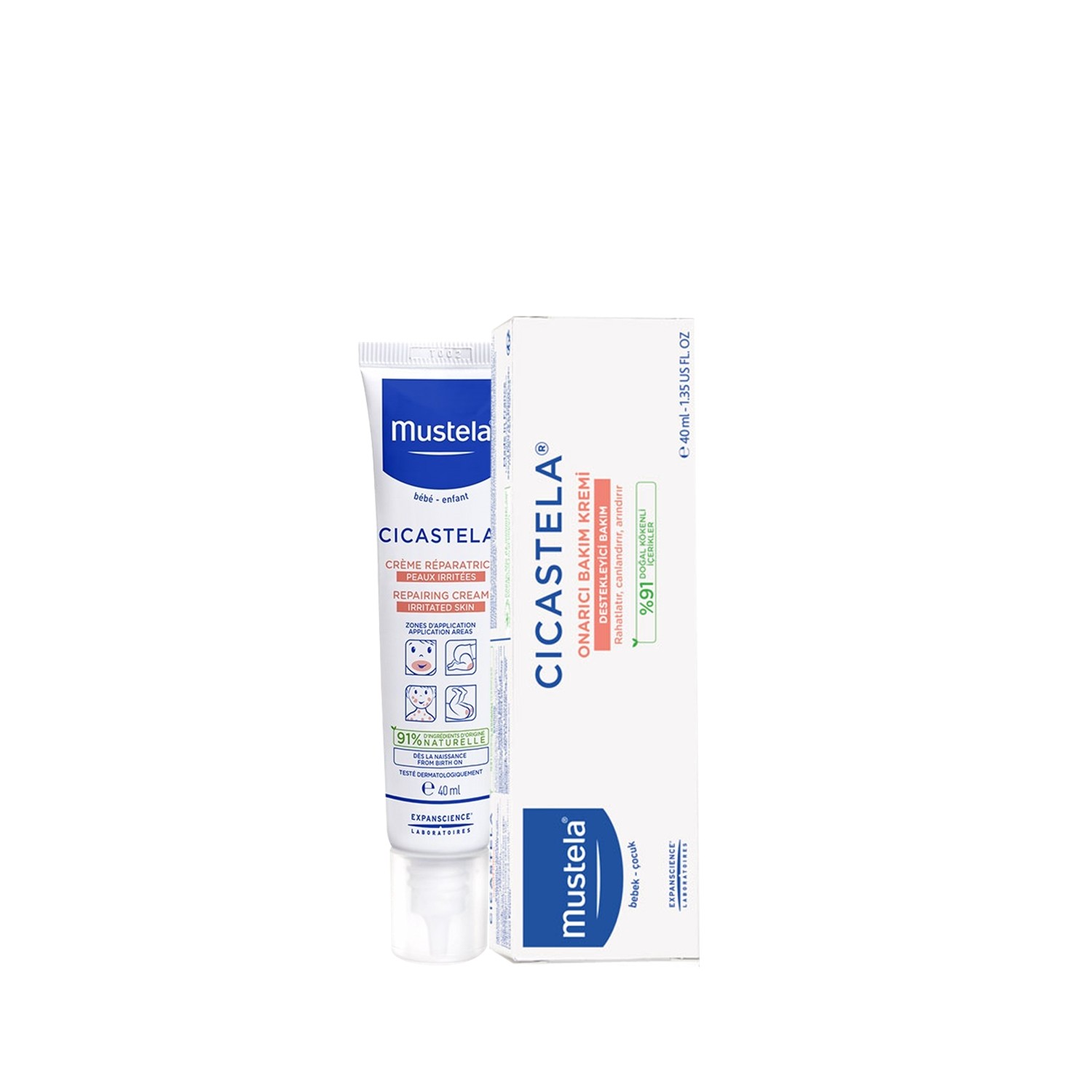 Mustela Cicastela Bakım Kremi 40 ml