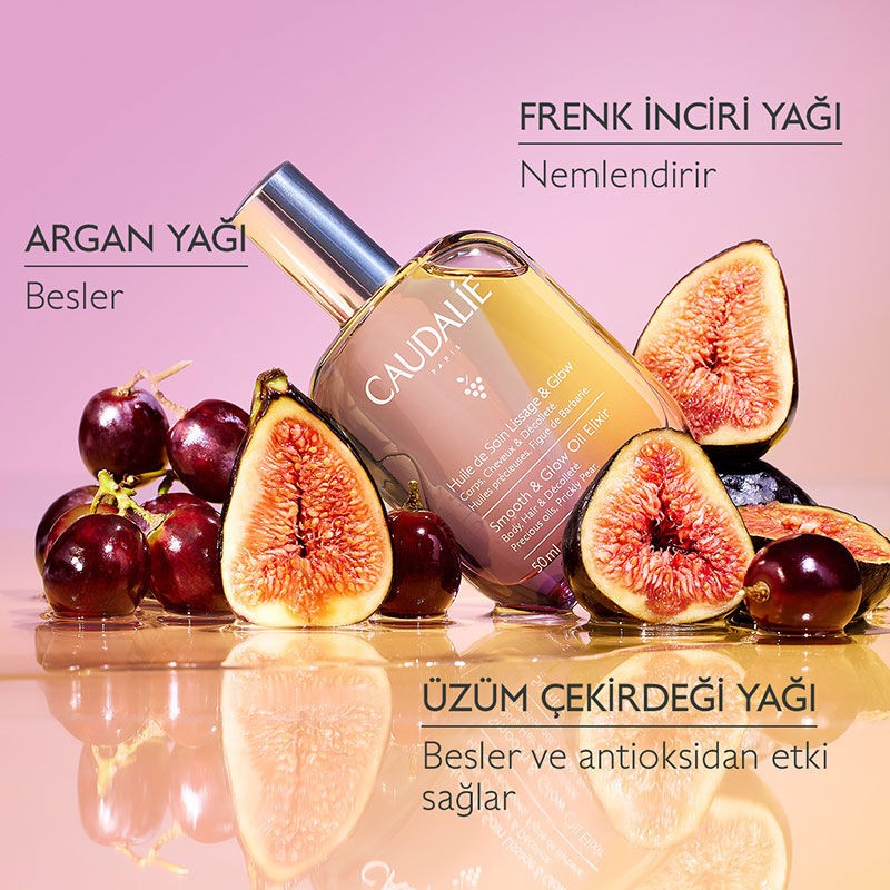 Caudalie Smooth and Glow Fig Oil Elixir Vücut Yağı 100 ml