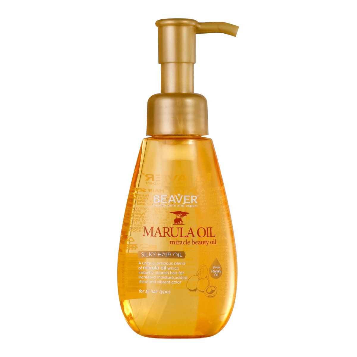 Beaver Marula Oil Silky Hair Oil 100 ml