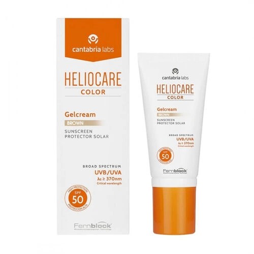 Heliocare Gel Cream Brown SPF50 Renkli Güneş Kremi 50 ml